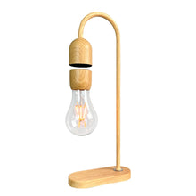 Load image into Gallery viewer, svævende bordlampe i lys eg - Enestående bordlampe i lys eg design, tilføjer elegance til ethvert rum.