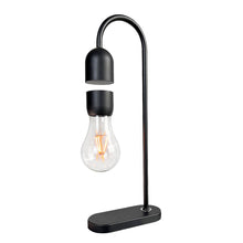 Load image into Gallery viewer, svævende bordlampe i sort - Moderne sort bordlampe, perfekt til kontrastfulde interiørstile